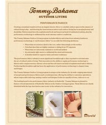 Performance Fabrics Info